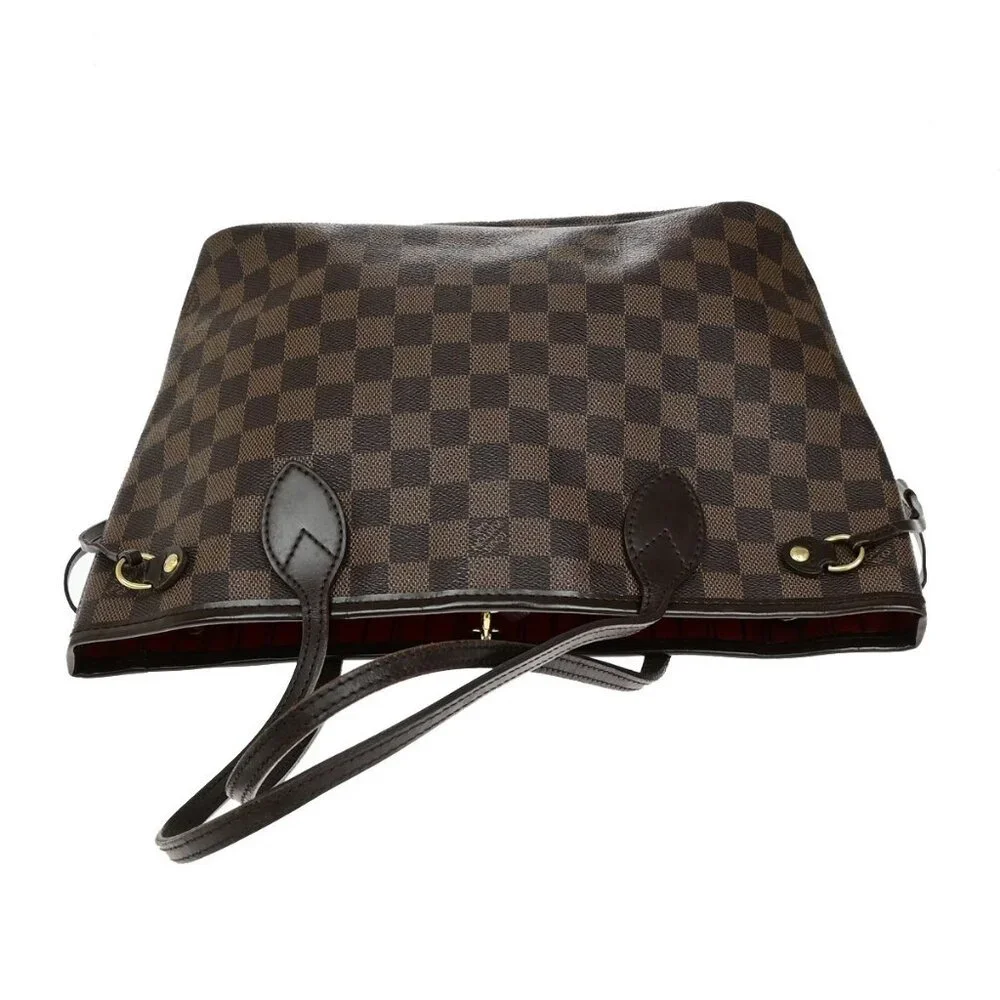 LOUIS VUITTON Neverfull PM Shoulder Tote Bag Damier Leather Brown N51109 16YH005 - Picture 5 of 16